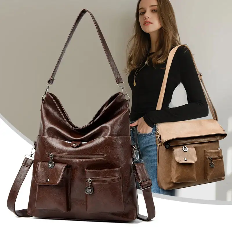 Modern Structured Soft Crossbody Bag