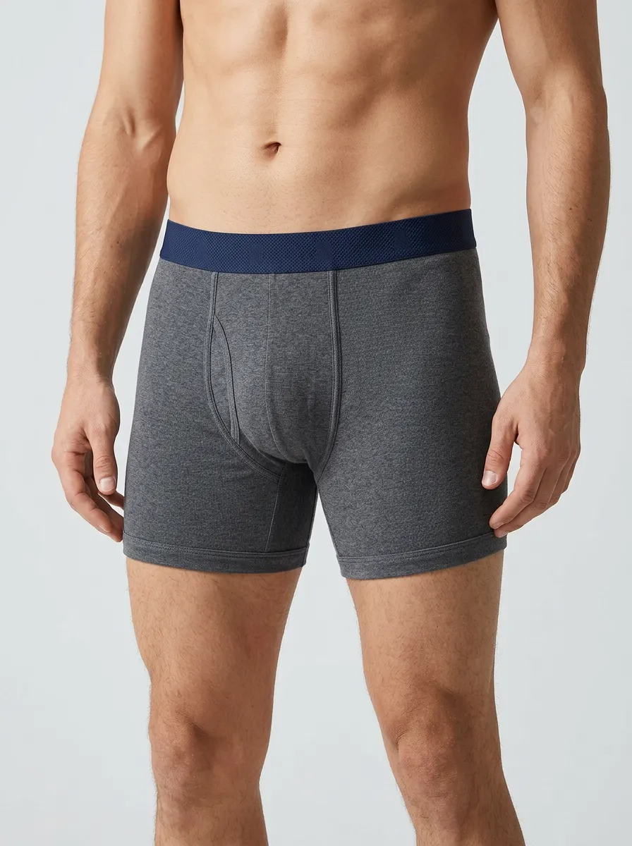 Supportive-Look Profile Men's Boxer Briefs