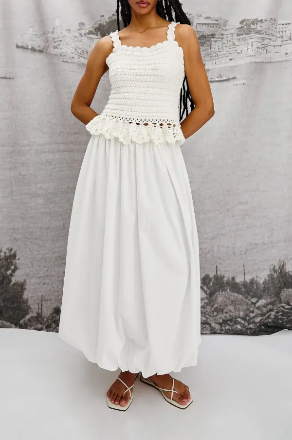 Lace Knitted Texture Tank Top