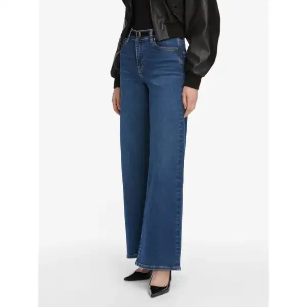 Modern Wide-Leg Flare High-Rise Women's Jeans