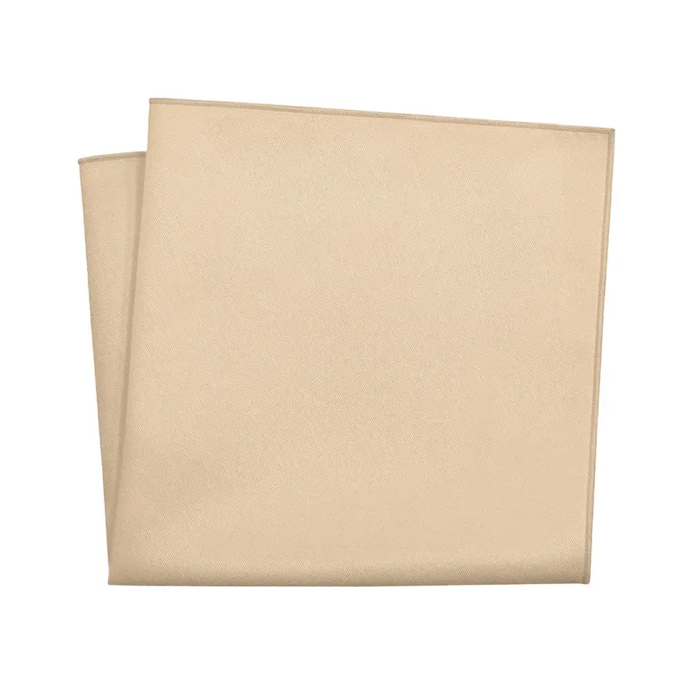 Dapper Tailored Solid Pocket Square