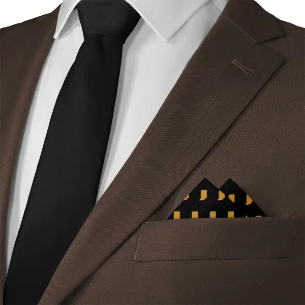 Neat Understated Suit Pocket Square