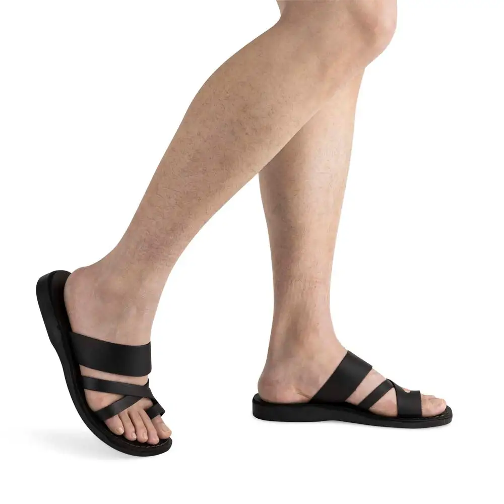 Everyday Leather Toe Loop Slide Sandals