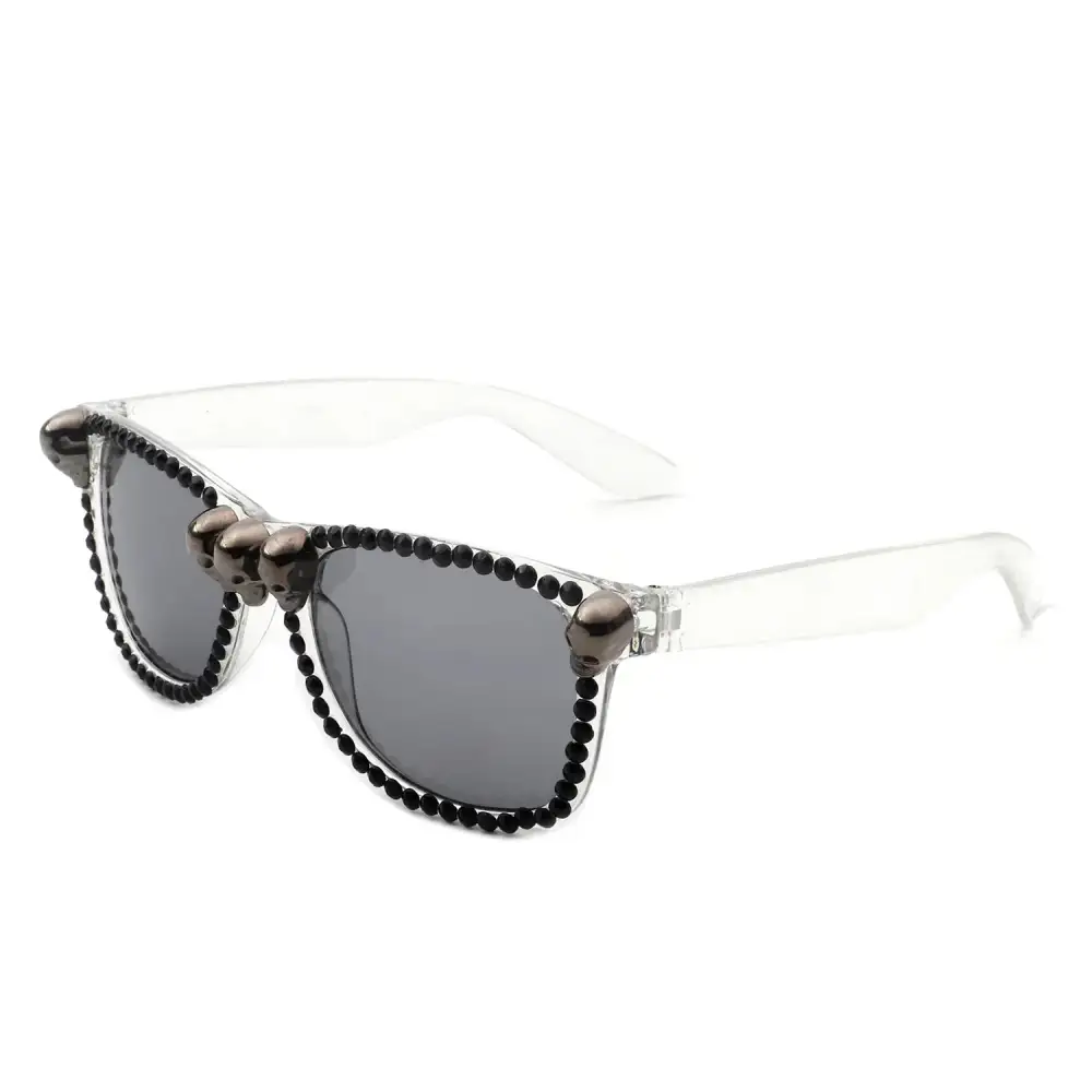 Wide Square Frame Sunglasses