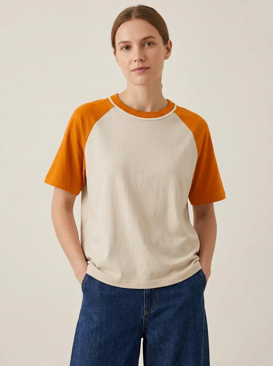 Women's Two-Tone Raglan T-Shirt