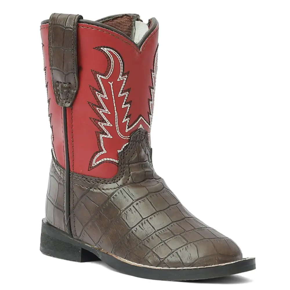 Relaxed Stitched Shaft Men's Western Boots