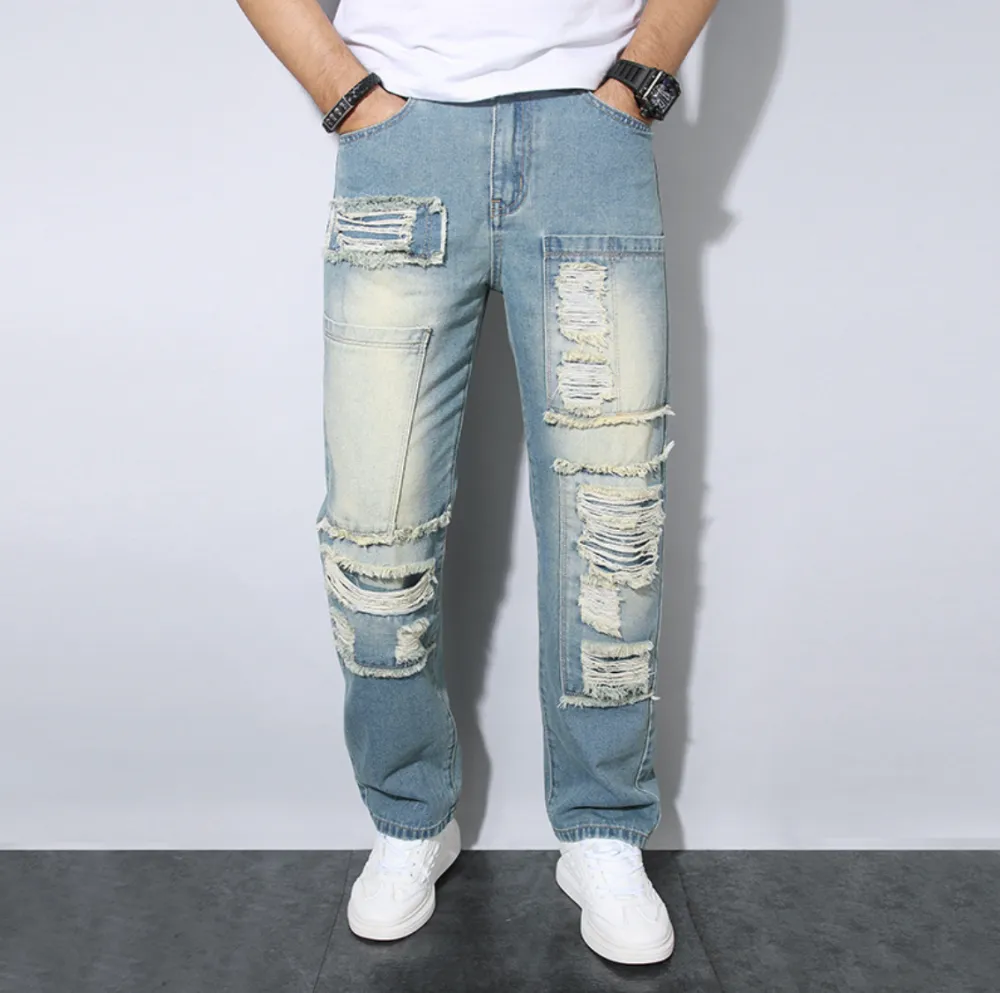 Relaxed Streetwear Denim Jeans