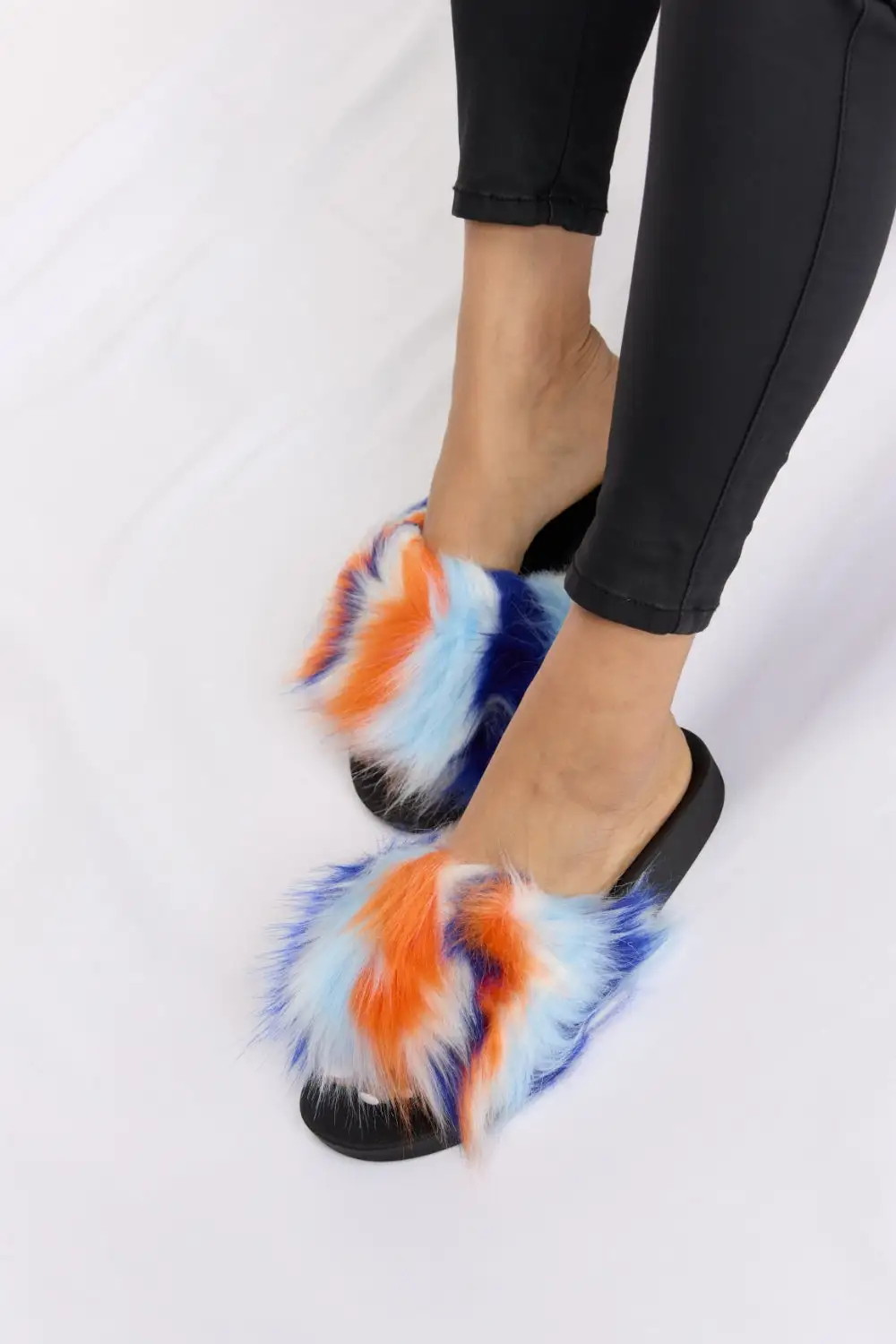 Sporty Open-Toe Flat Sandals