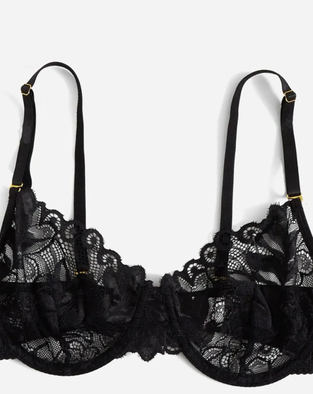 Refined Lace Underwire Lingerie Set