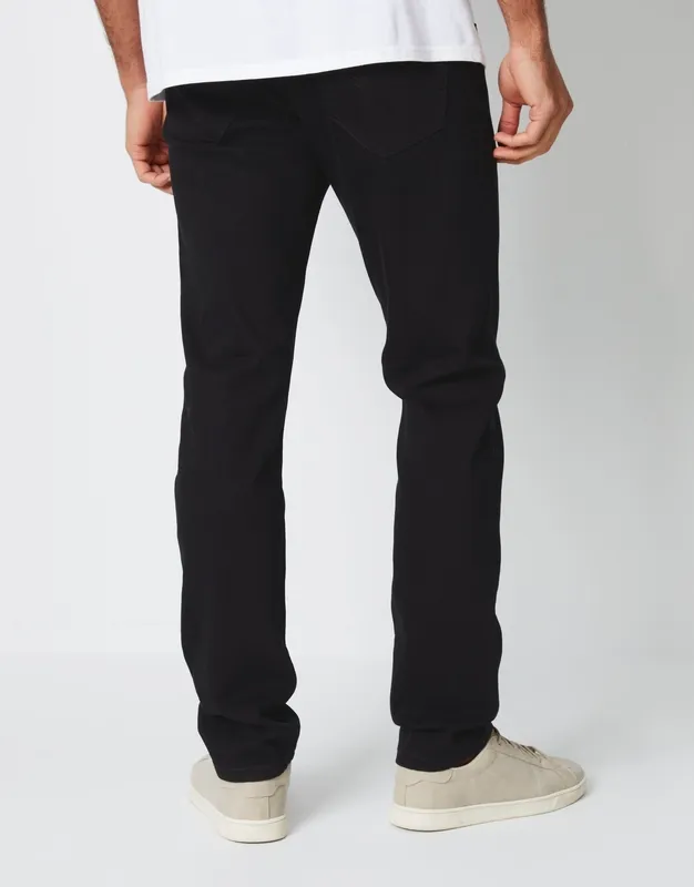 Black Slim-Fit Jeans