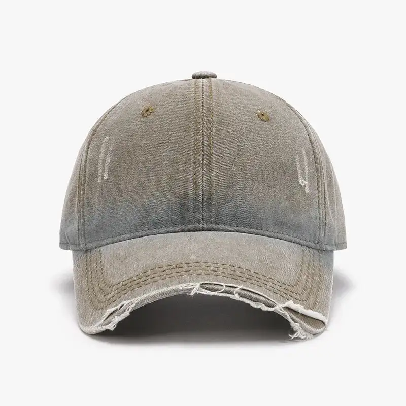 Distressed Washed Adjustable Hat