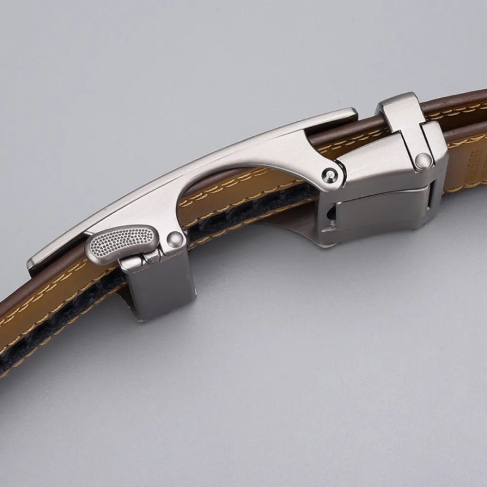 Sleek Leather Belt