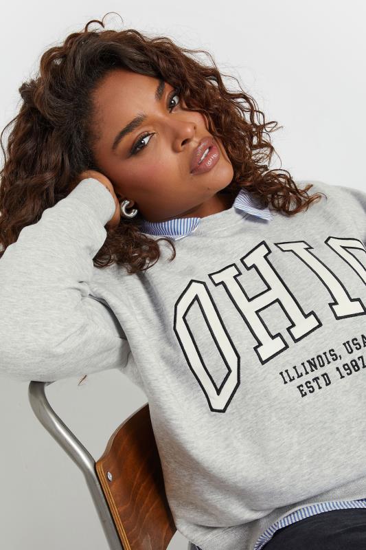 Grey 'Ohio' 2-In-1 Sweatshirt detail 3