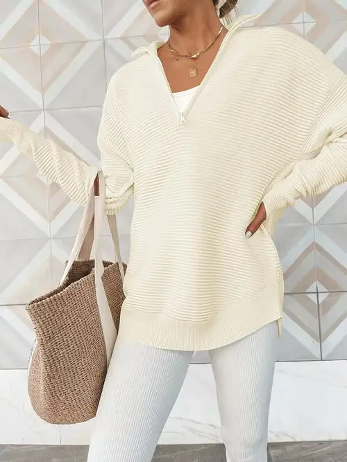 Half Zip Everyday Long Sleeve Top