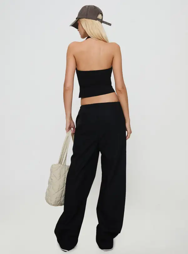 Doors Open Wide Leg Pants