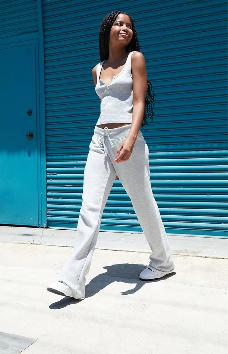 John Galt Gray Marisa Tank Top