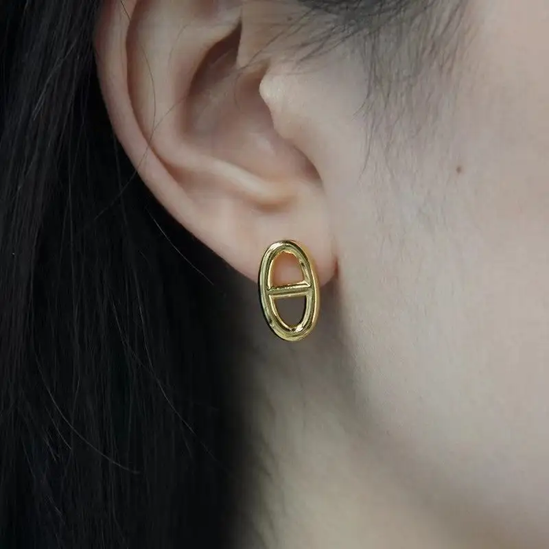 Statement Geometric Metal Statement Earrings