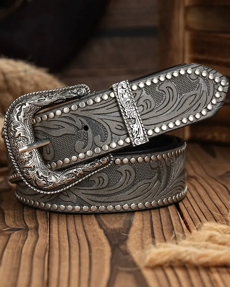 Classic Studded Women's Belt