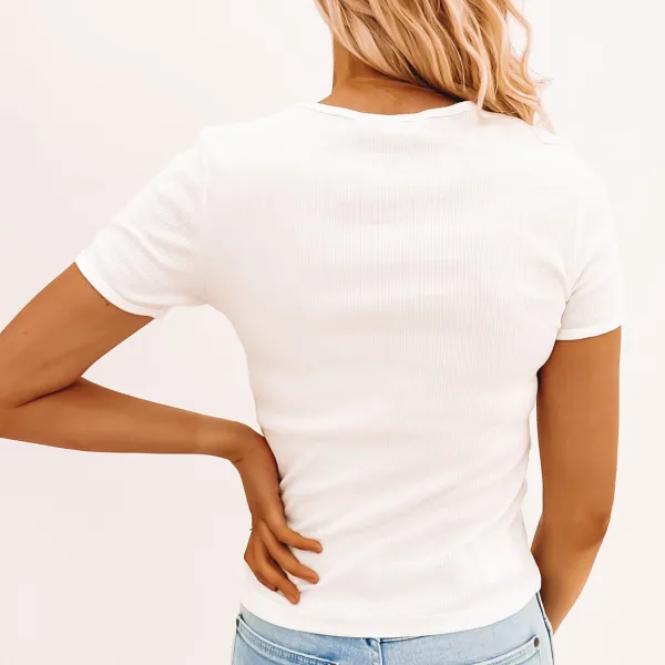 Contemporary Wear Casual Tee