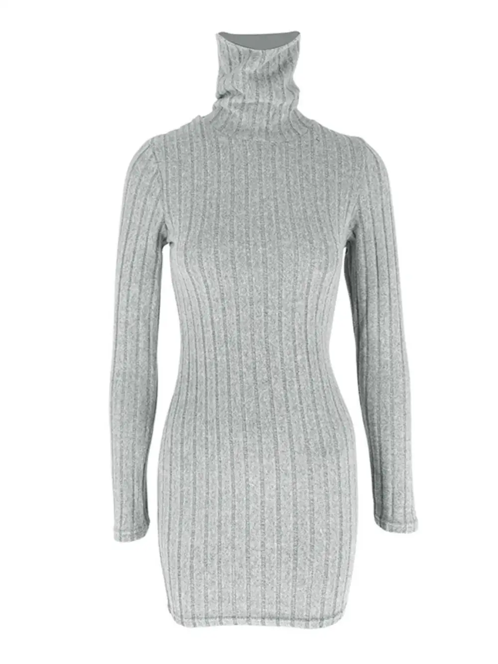 Ribbed Mini Dress