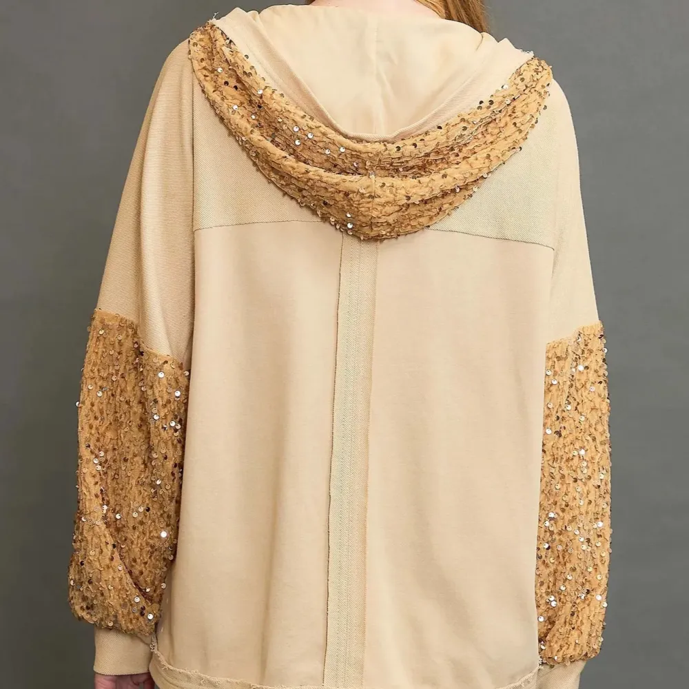 Pocket Detail Fleece Casual Jacket
