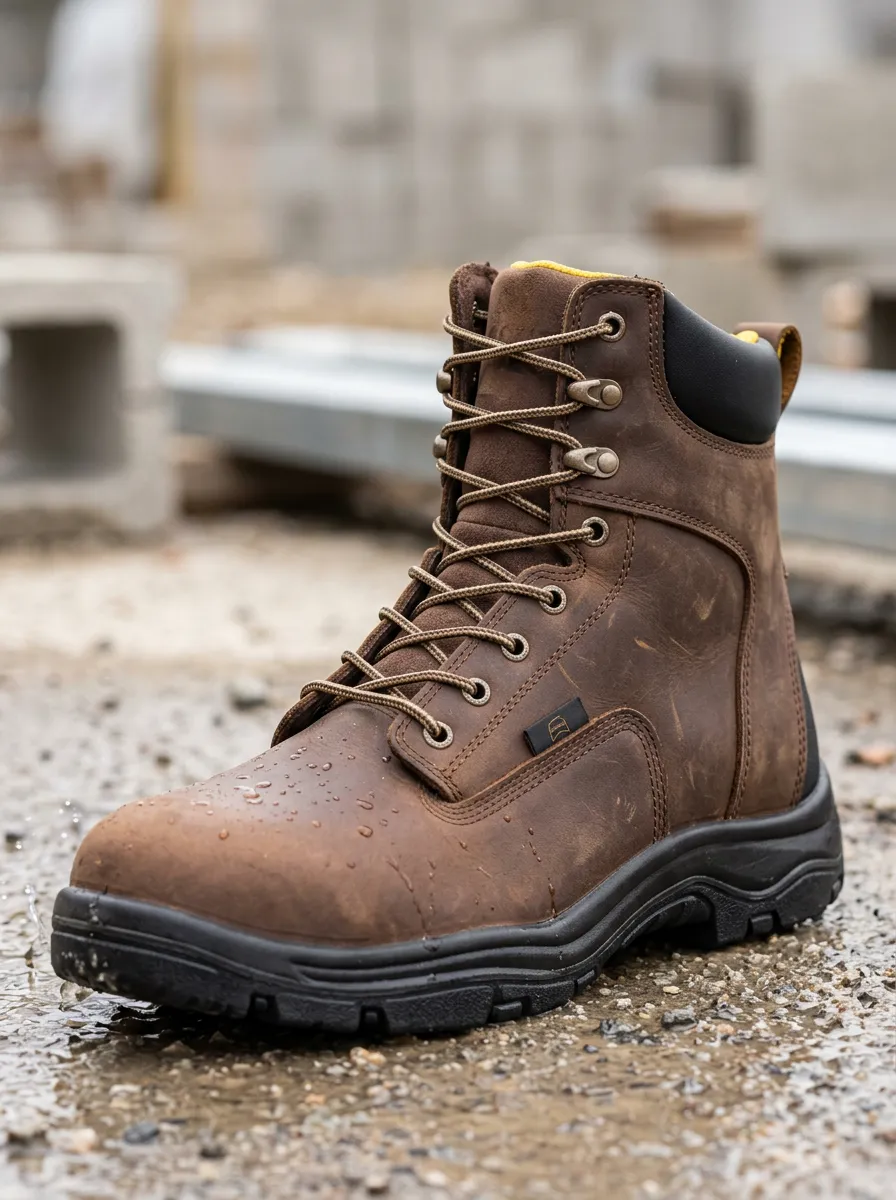 Rugged-Casual Men's Waterproof Work Boots