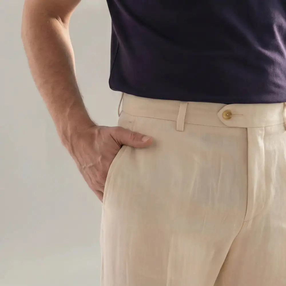 Minimal Linen Pants