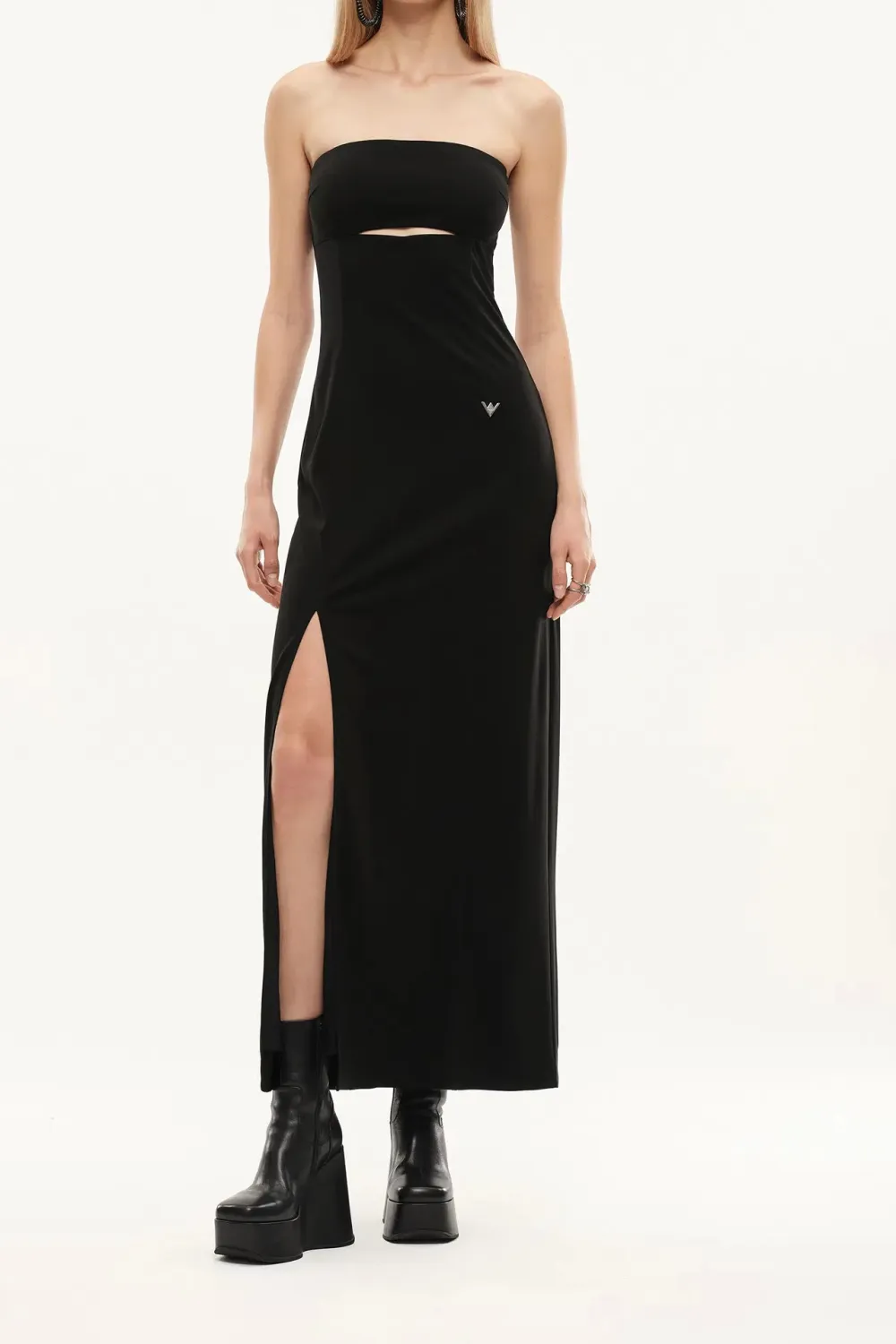 Fitted Maxi Dress