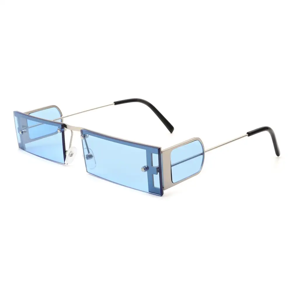 Rectangle Flat Top Frame Sunglasses