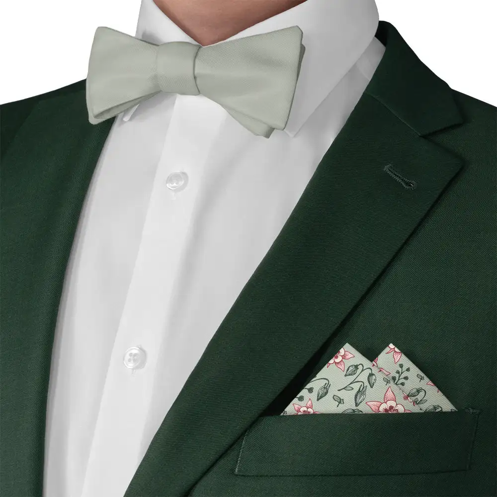 Polished Sophisticated Floral Pocket Square