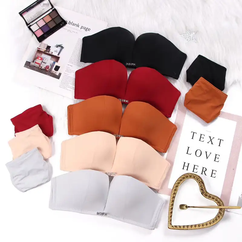 One-Piece Seamless Nylon Bra