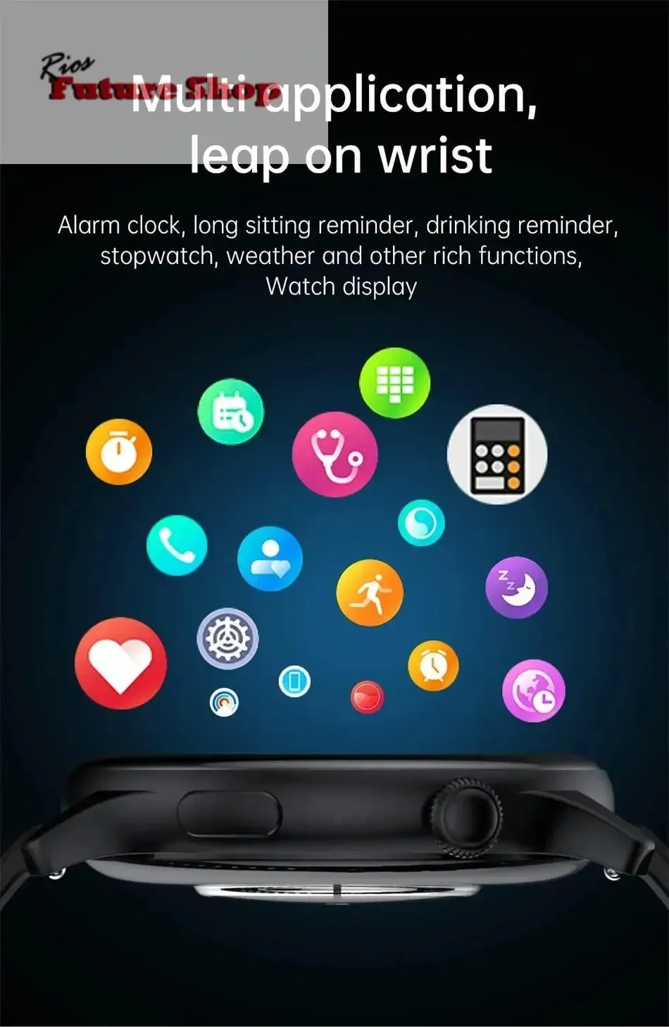 True AMOLED Sports Smartwatch