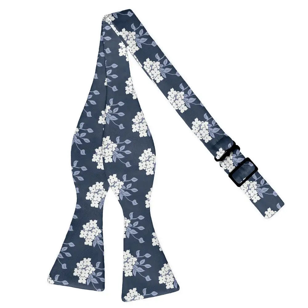 Bouquet Floral Motif Bow Tie