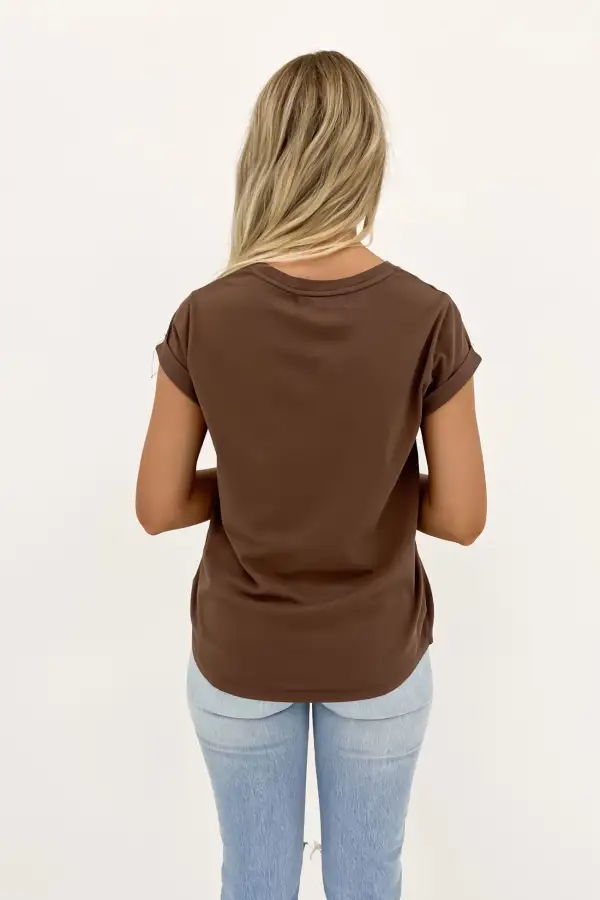 Short Sleeve Weekend Layer Casual Tee
