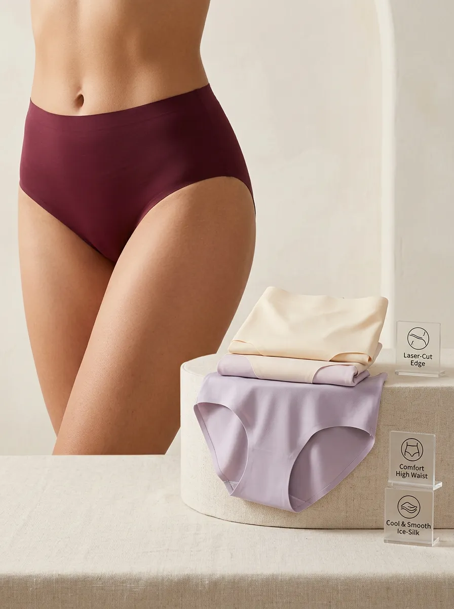 Women's Three Pack Everyday Panties