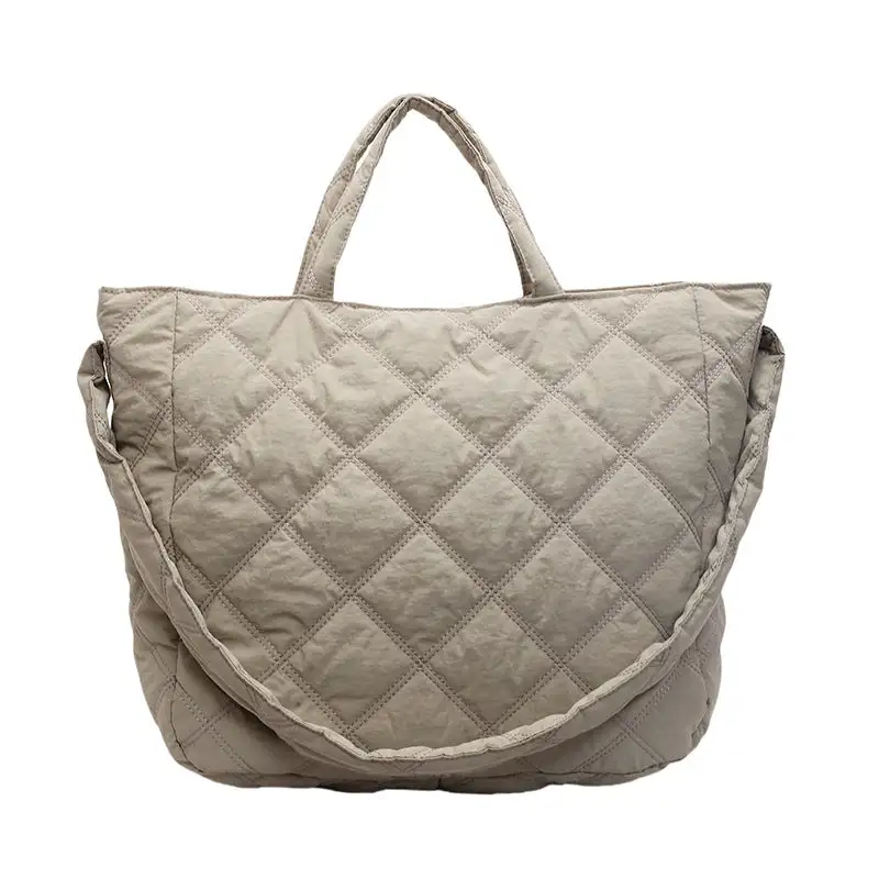 Quilted Pleated Hobo Bag