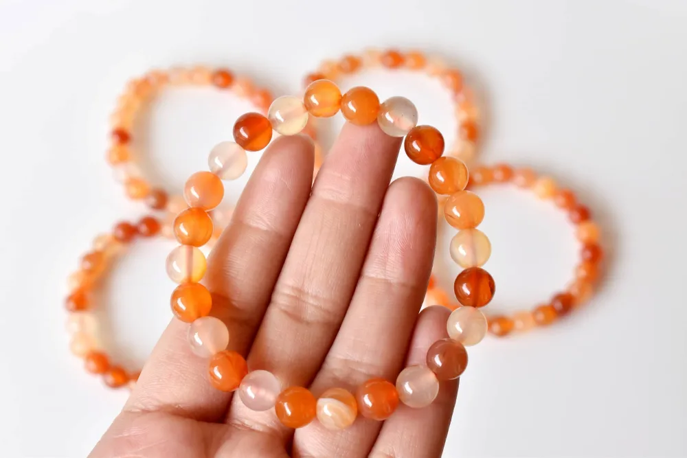 Refined Charm Bracelet Orange