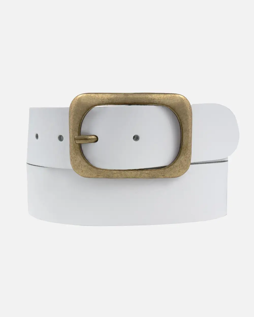 Statement Buckle Classic Leather Waist Belt
