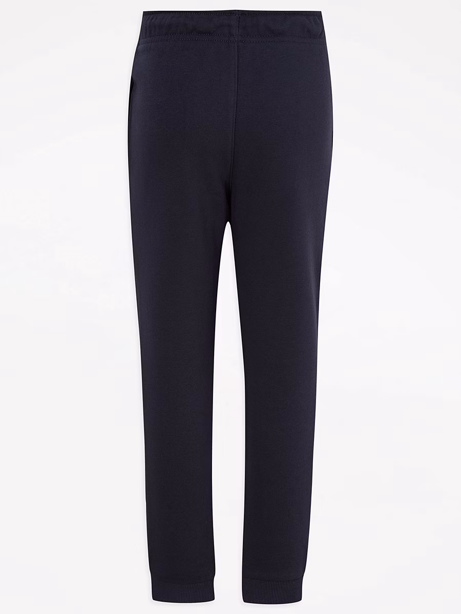 Navy Slim Leg School Joggers 2 Pack detail 2