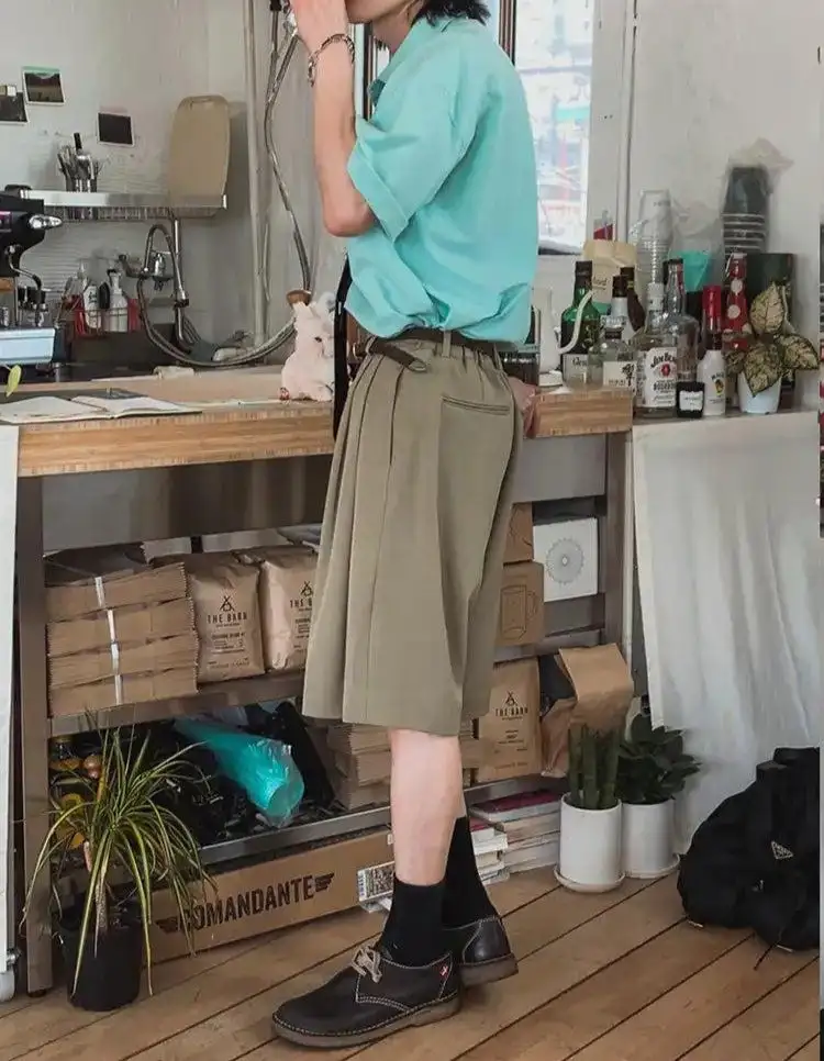 Relaxed Fit Tailored Shorts