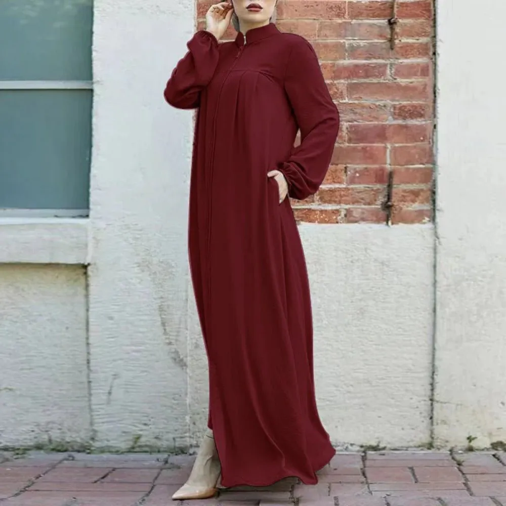 Relaxed Modern Flowing Modest Maxi Dress