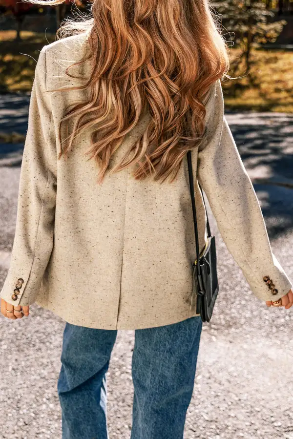 Women's Single Breasted Elegant Suit Jacket