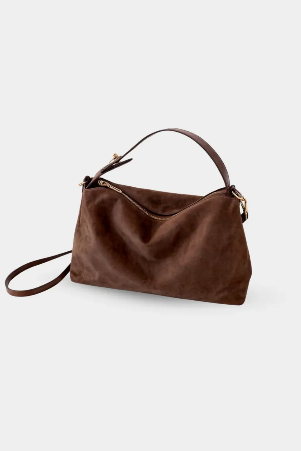 Suede Shoulder Bag