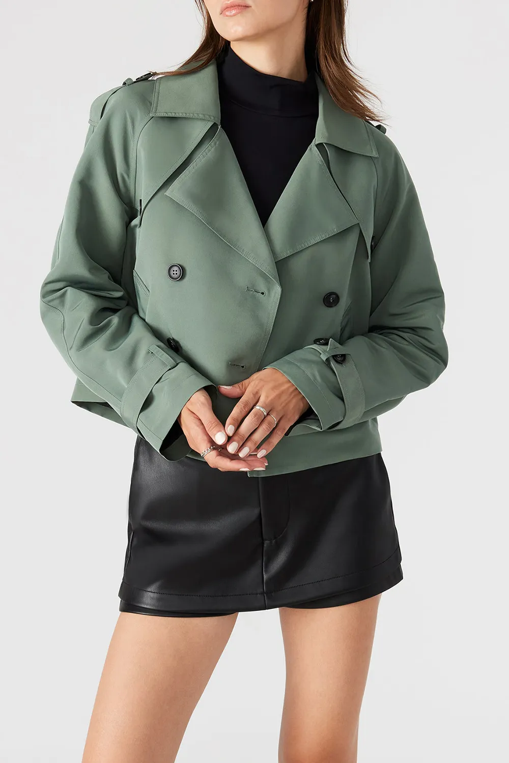 SKINNY JACKET KHAKI