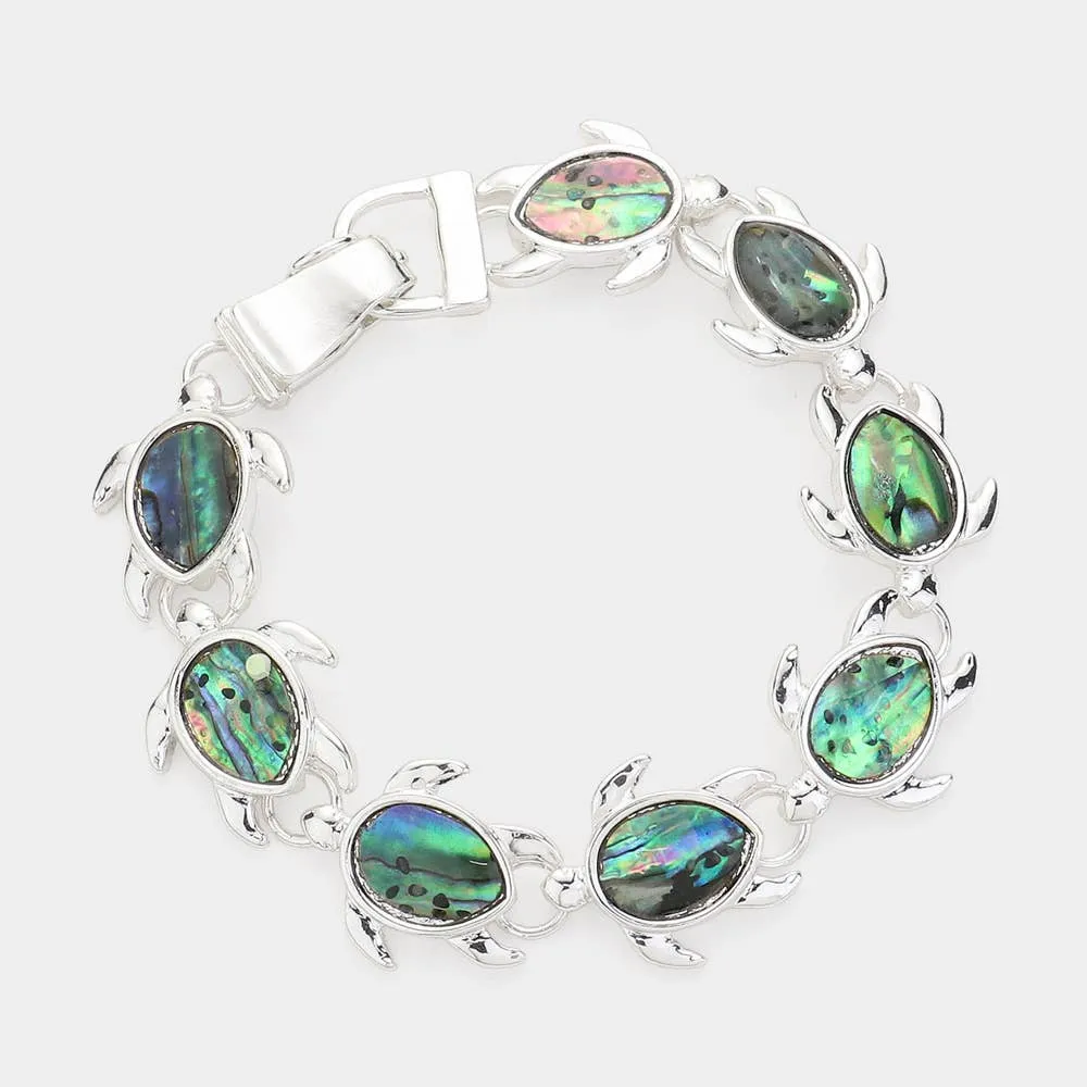 Everyday Bracelet Set Abalone