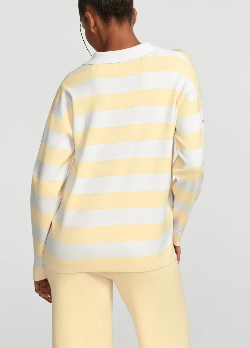 Preppy Wide Stripe Rugby Shirt