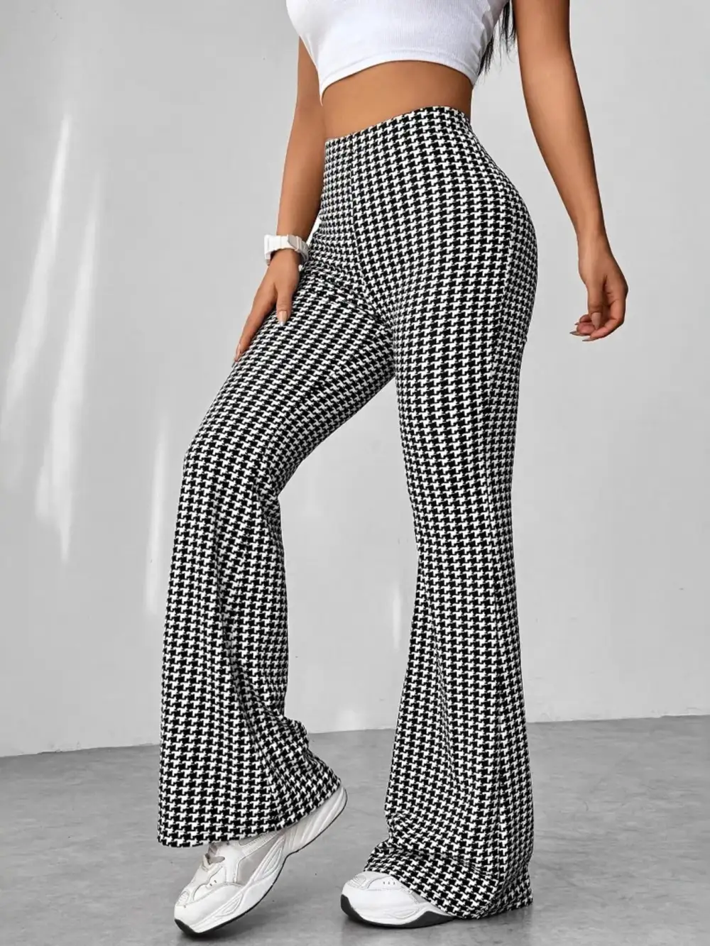 High Waist Flare Pants