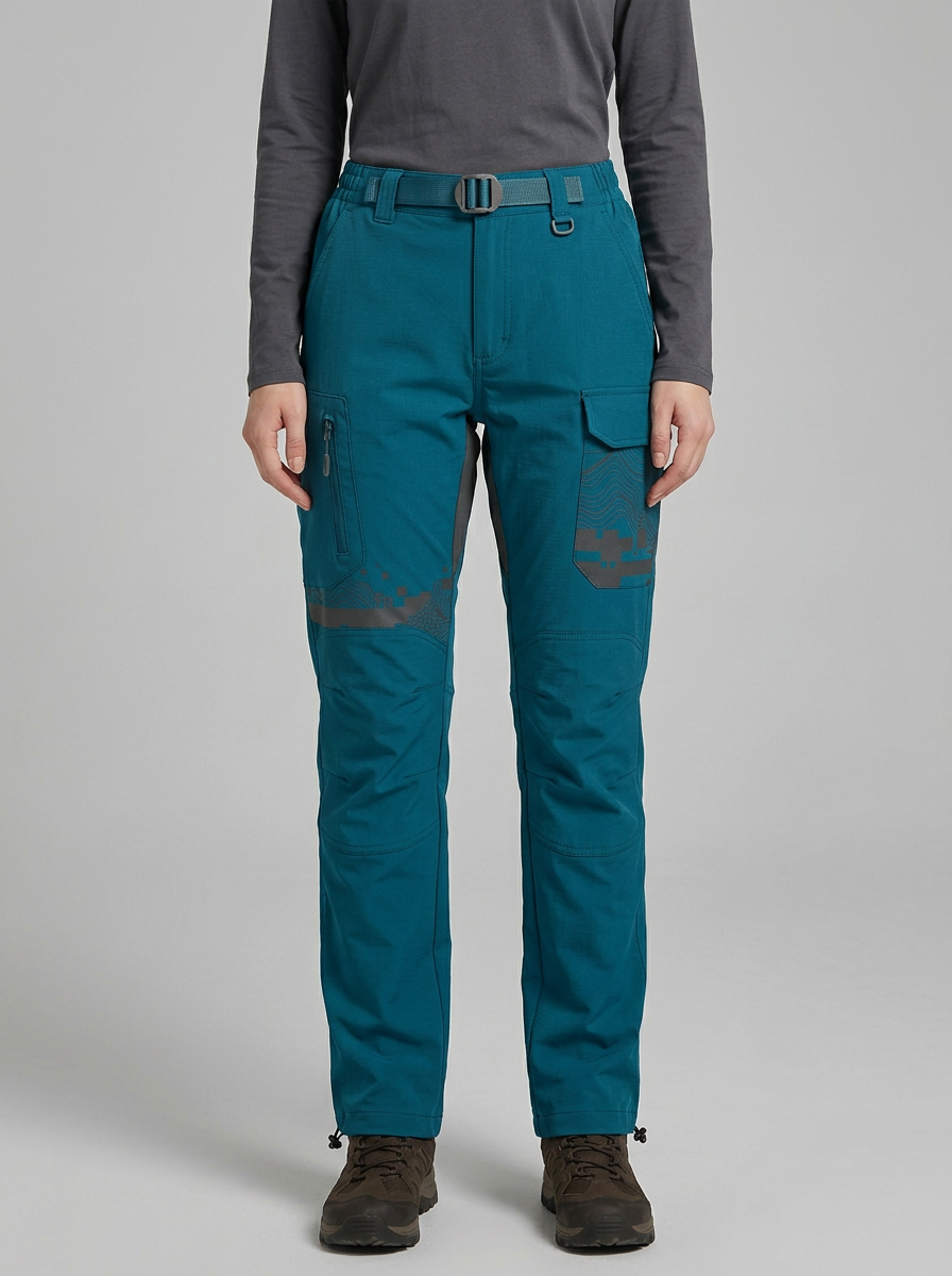 Tactical Outdoor Topographic Rugged Cargo Pants