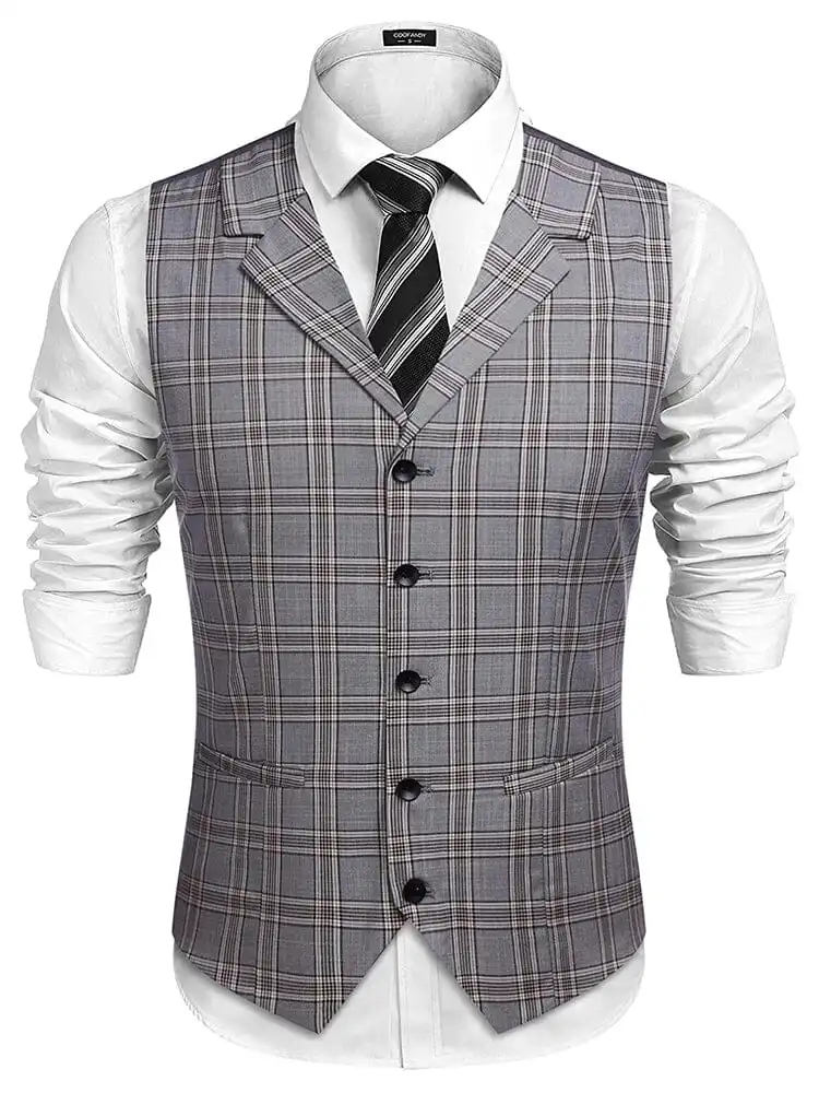 Modern Cut Slim Cut Suit Vest