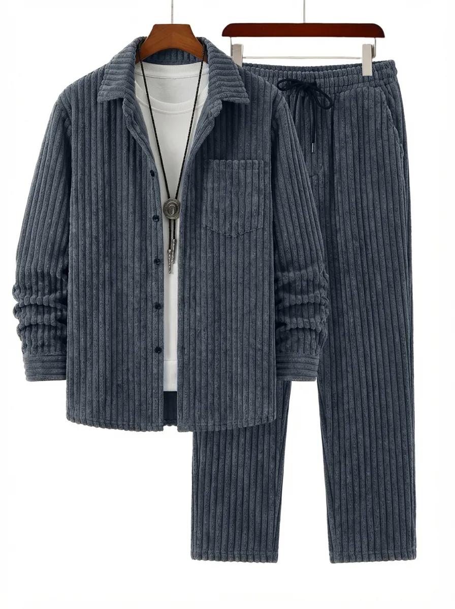 Workwear Corduroy Casual Set